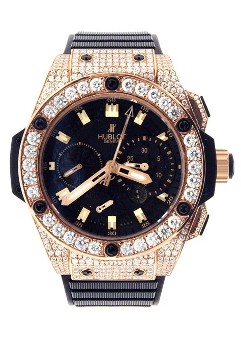 hublot king power rose gold diamond|where to buy Hublot.